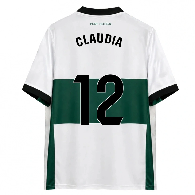 Danxen Donna Maglia Claudia Rabasco Campello #12 Verde Bianco Rosso Kit Gara Home 2026/27 Maglietta