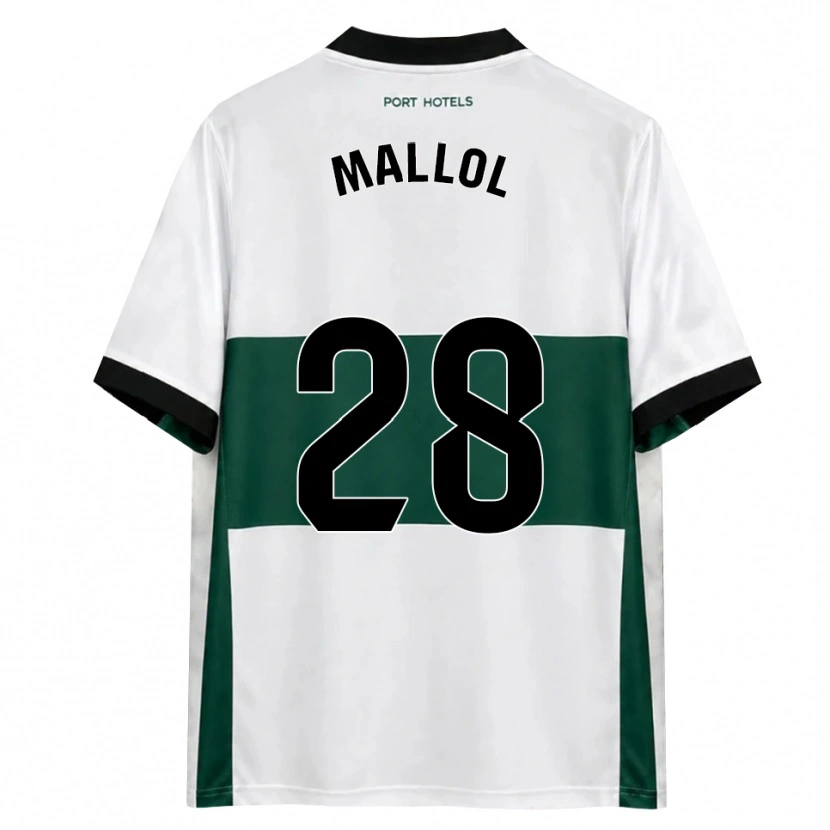 Danxen Donna Maglia Enrique Mallol #28 Verde Bianco Rosso Kit Gara Home 2026/27 Maglietta