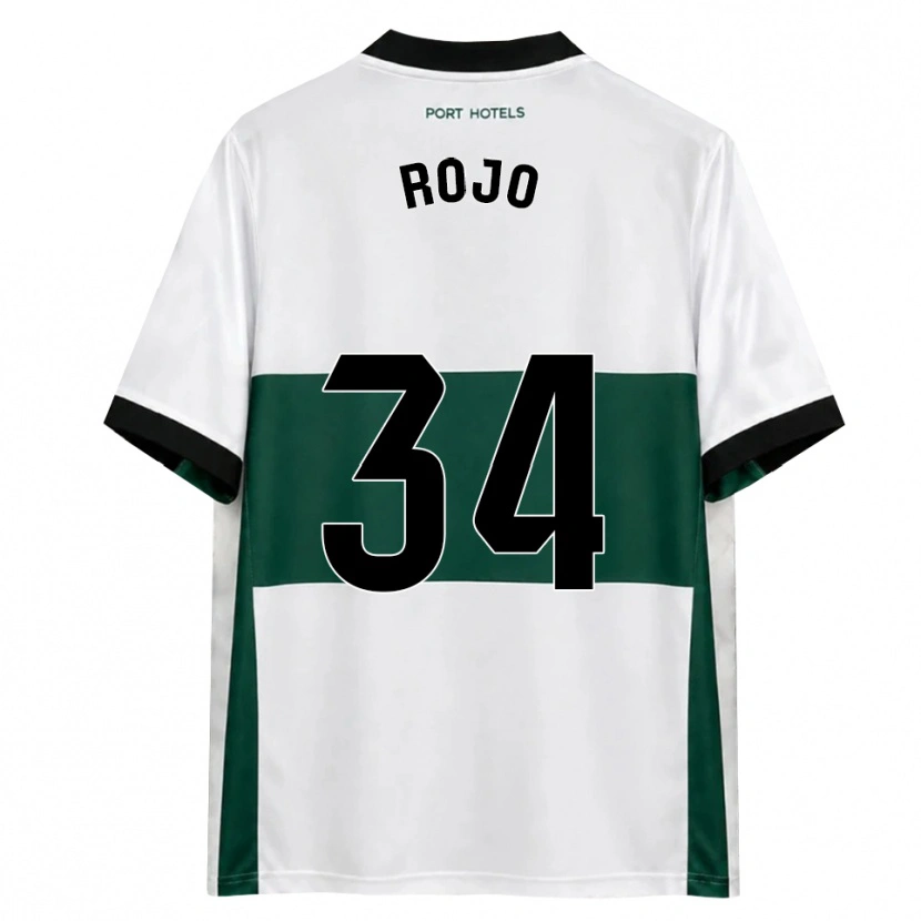 Danxen Donna Maglia Pablo Rojo #34 Verde Bianco Rosso Kit Gara Home 2026/27 Maglietta