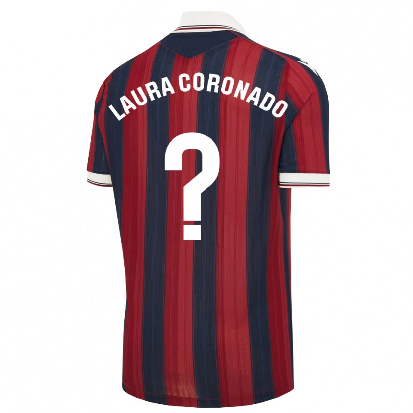Danxen Donna Maglia Laura Coronado Vilchez #0 Blu Notte Rosso Kit Gara Home 2026/27 Maglietta