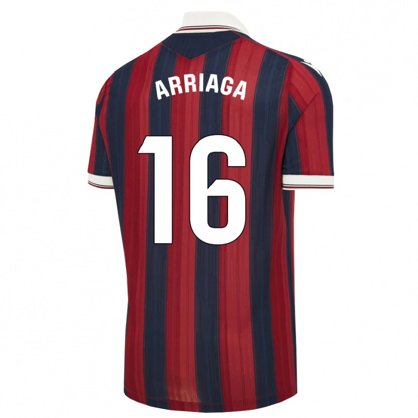Danxen Donna Maglia Kervin Arriaga #16 Blu Notte Rosso Kit Gara Home 2026/27 Maglietta