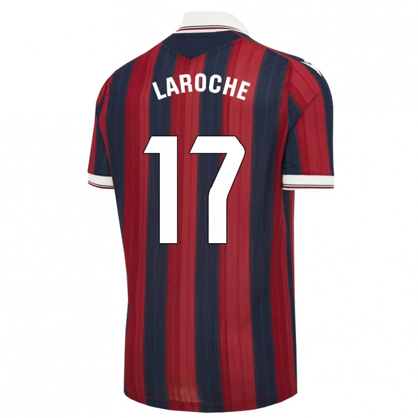 Danxen Donna Maglia Xavier Laroche #17 Blu Notte Rosso Kit Gara Home 2026/27 Maglietta