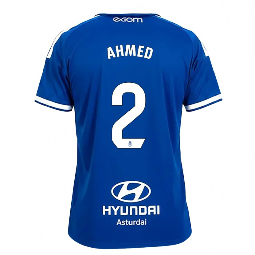 Danxen Donna Maglia Aisar Ahmed #2 Blu Medio Bianco Kit Gara Home 2026/27 Maglietta