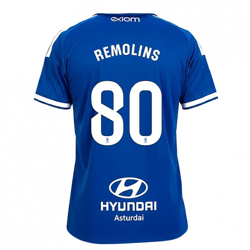 Danxen Donna Maglia Ot Remolins #80 Blu Medio Bianco Kit Gara Home 2026/27 Maglietta