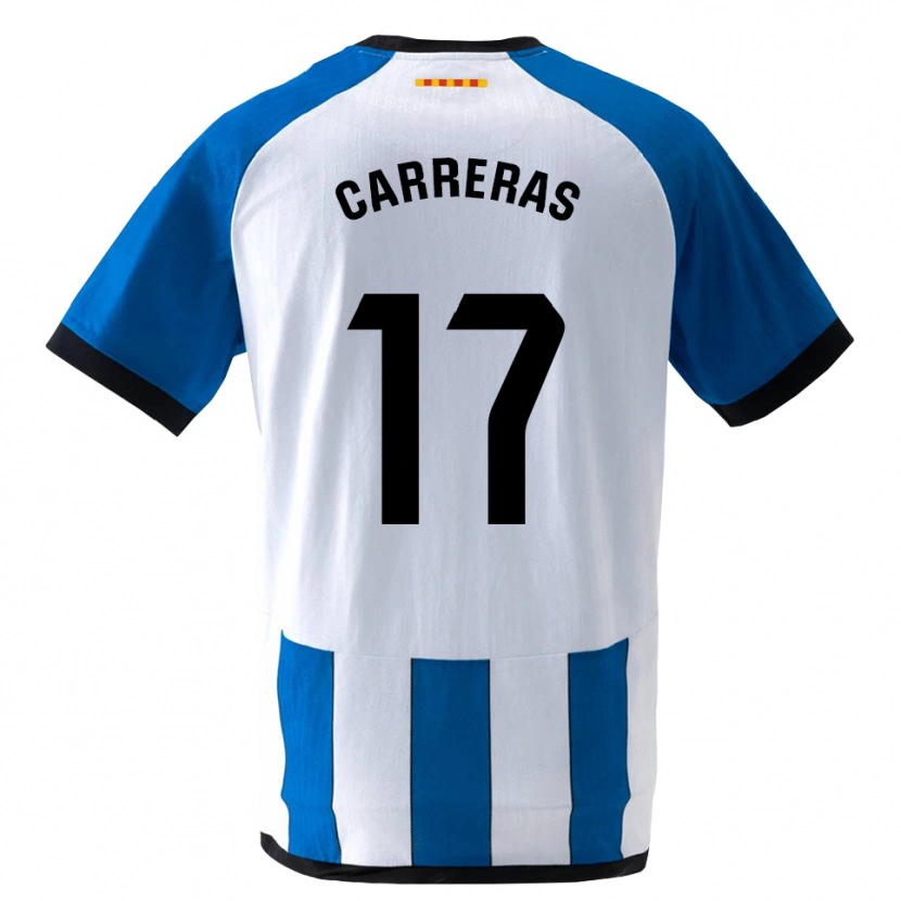 Danxen Donna Maglia Jofre Carreras #17 Blu Reale Bianco Kit Gara Home 2026/27 Maglietta