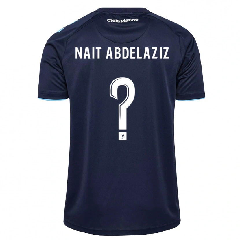 Danxen Donna Maglia Elias Naït Abdelaziz #0 Blu Fiordaliso Blu Notte Kit Gara Home 2026/27 Maglietta