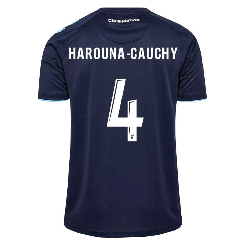 Danxen Donna Maglia Yllian Harouna-Cauchy #4 Blu Fiordaliso Blu Notte Kit Gara Home 2026/27 Maglietta