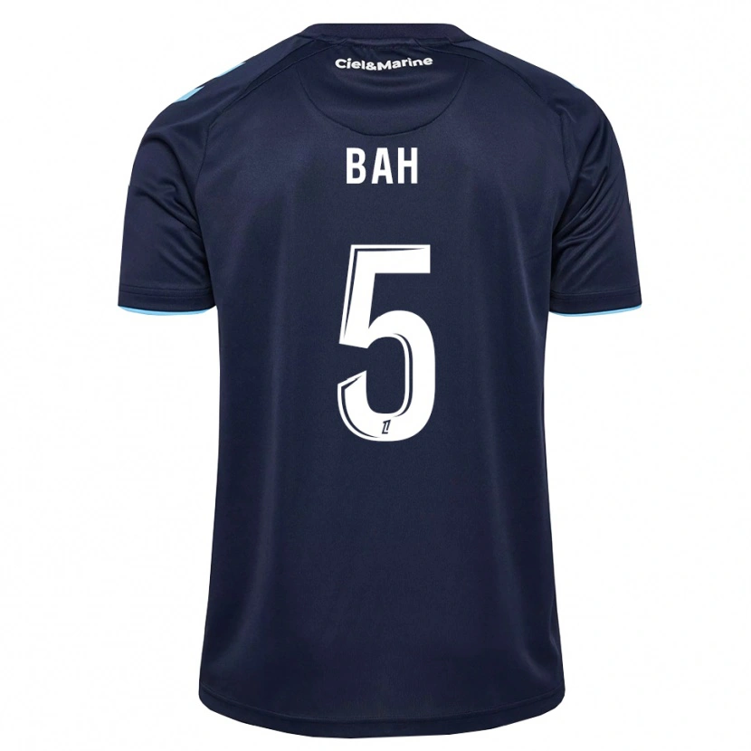 Danxen Donna Maglia Thierno Bah #5 Blu Fiordaliso Blu Notte Kit Gara Home 2026/27 Maglietta