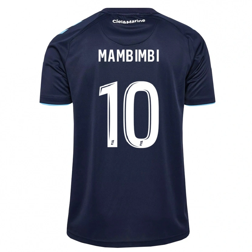 Danxen Donna Maglia Felix Mambimbi #10 Blu Fiordaliso Blu Notte Kit Gara Home 2026/27 Maglietta