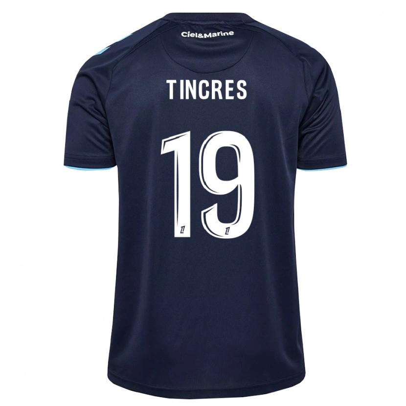 Danxen Donna Maglia Joan Tincres #19 Blu Fiordaliso Blu Notte Kit Gara Home 2026/27 Maglietta