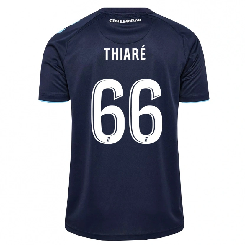 Danxen Donna Maglia Aliou Thiaré #66 Blu Fiordaliso Blu Notte Kit Gara Home 2026/27 Maglietta