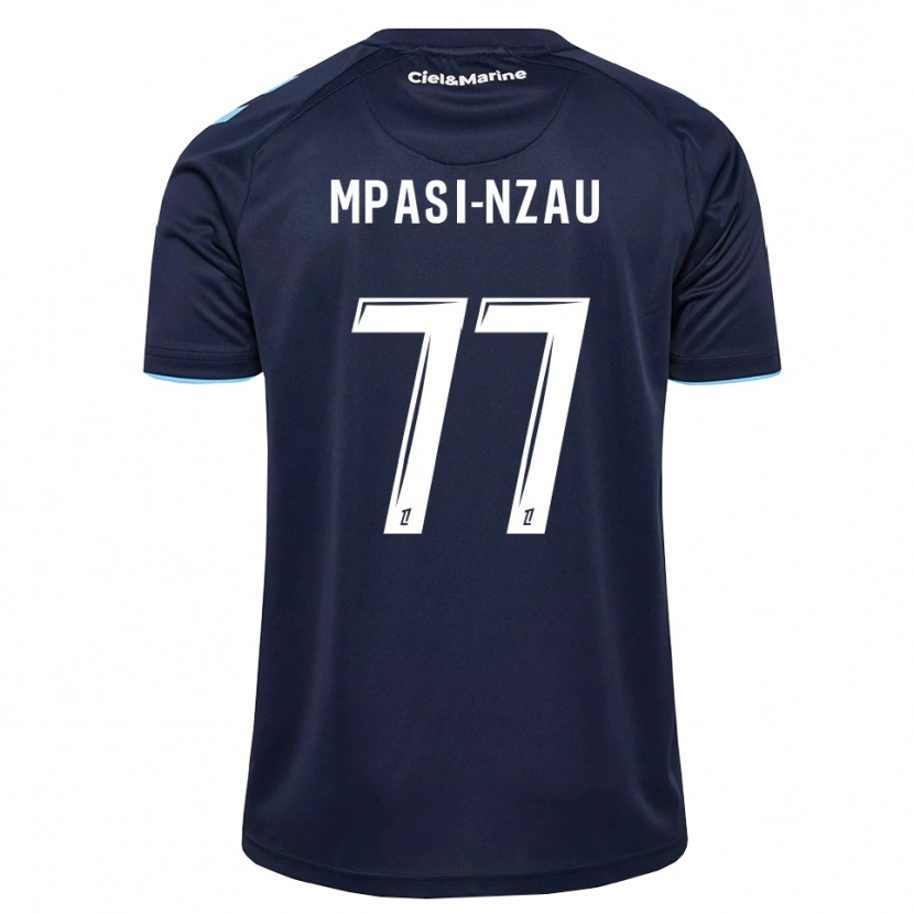 Danxen Donna Maglia Lionel Mpasi-Nzau #77 Blu Fiordaliso Blu Notte Kit Gara Home 2026/27 Maglietta