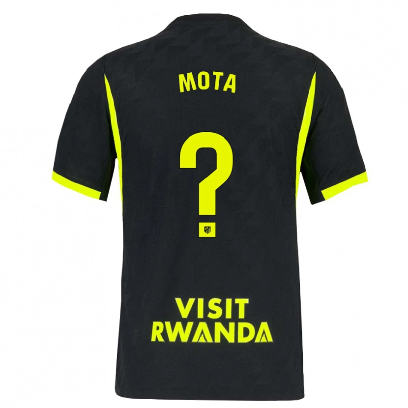 Danxen Donna Maglia Koke Mota #0 Verde Brillante Nero Kit Gara Away 2026/27 Maglietta