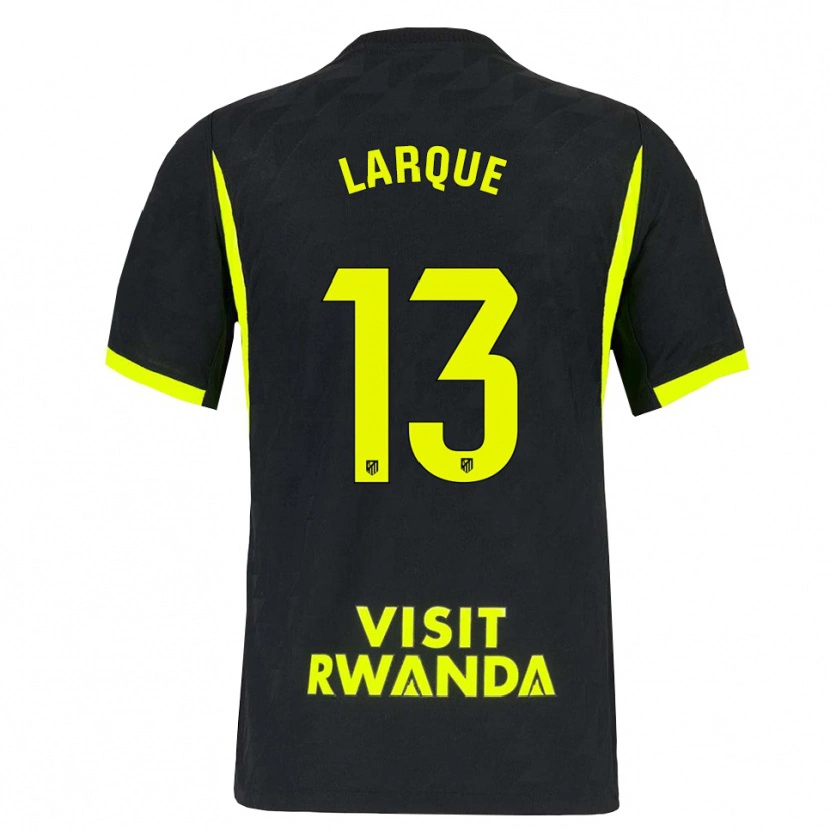 Danxen Donna Maglia Patricia Larqué #13 Verde Brillante Nero Kit Gara Away 2026/27 Maglietta