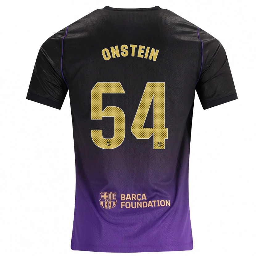 Danxen Donna Maglia Juwensley Onstein #54 Viola Giallo Nero Kit Gara Away 2026/27 Maglietta