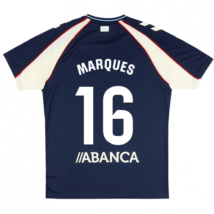 Danxen Donna Maglia Jailson Marques Siqueira #16 Blu Reale Rosso Bianco Kit Gara Away 2026/27 Maglietta