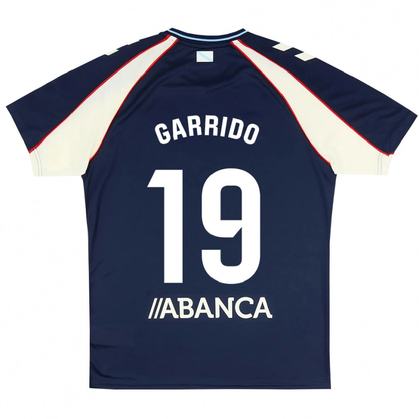 Danxen Donna Maglia Manu Garrido #19 Blu Reale Rosso Bianco Kit Gara Away 2026/27 Maglietta