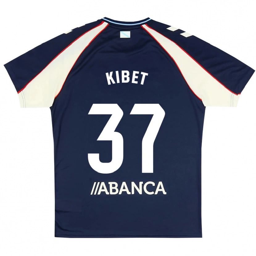 Danxen Donna Maglia Aldrine Kibet #37 Blu Reale Rosso Bianco Kit Gara Away 2026/27 Maglietta