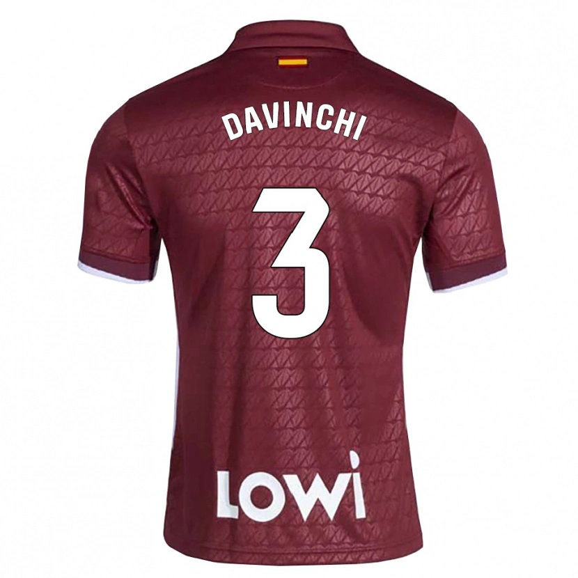 Danxen Donna Maglia David Cordón Mancha #3 Rosso Scuro Bianco Kit Gara Away 2026/27 Maglietta