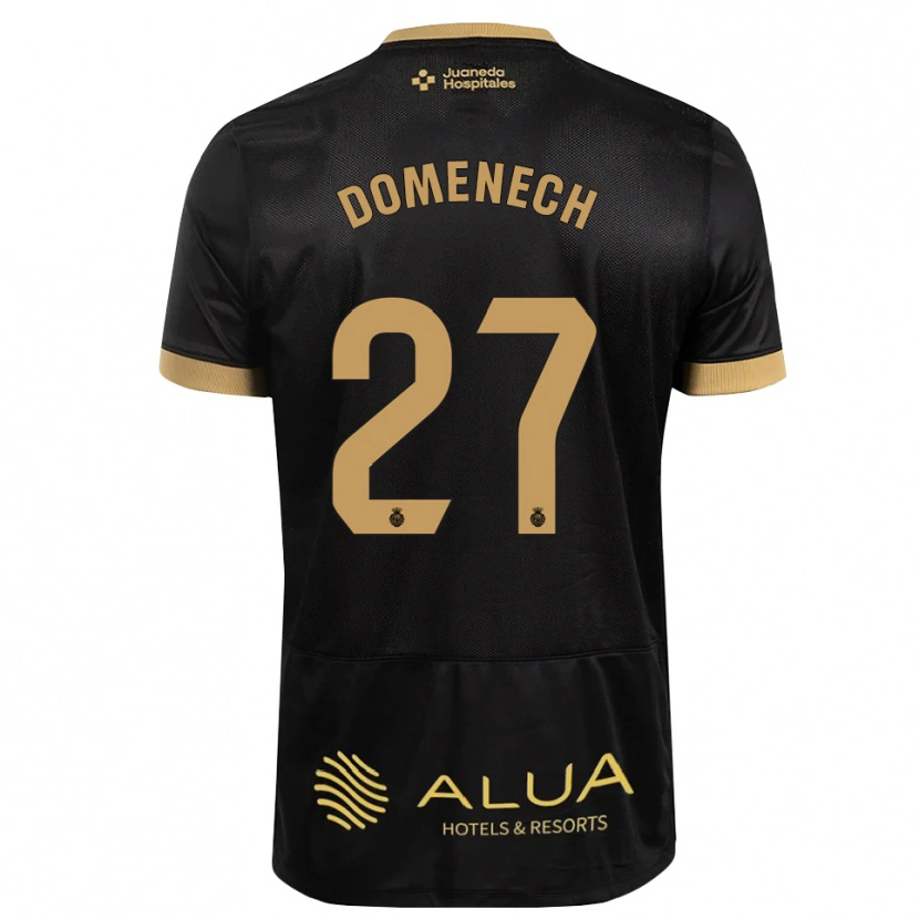 Danxen Donna Maglia Marc Domènech #27 Nero Marrone Sabbia Legno Robusto Kit Gara Away 2026/27 Maglietta