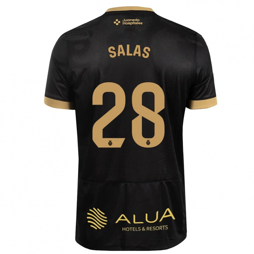 Danxen Donna Maglia Jan Salas #28 Nero Marrone Sabbia Legno Robusto Kit Gara Away 2026/27 Maglietta