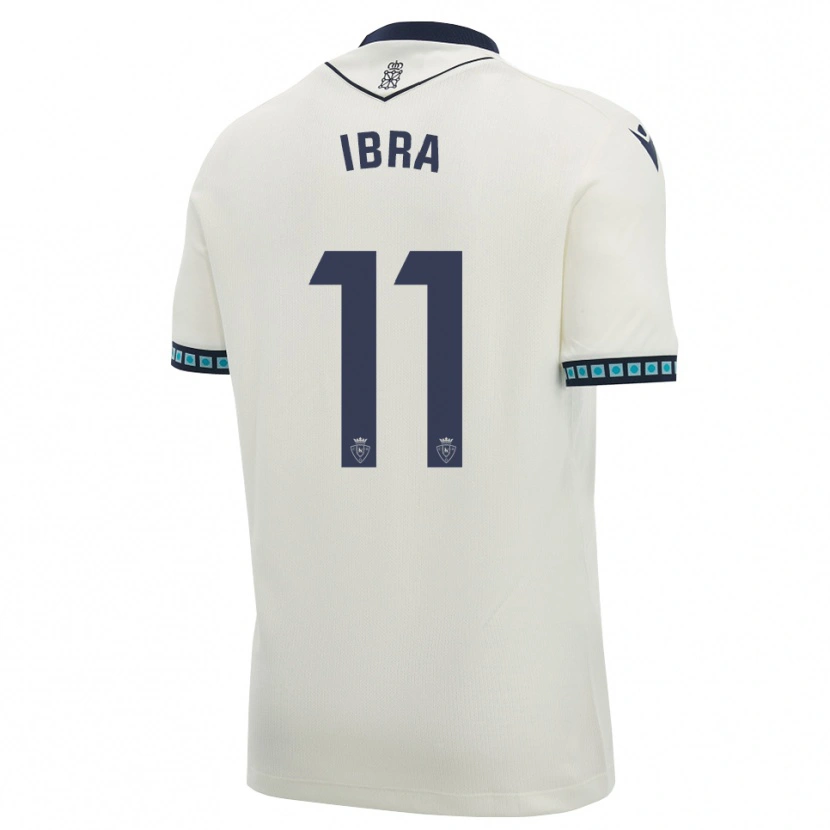 Danxen Donna Maglia María González Pont #11 Bianco Nero Azzurro Chiaro Kit Gara Away 2026/27 Maglietta