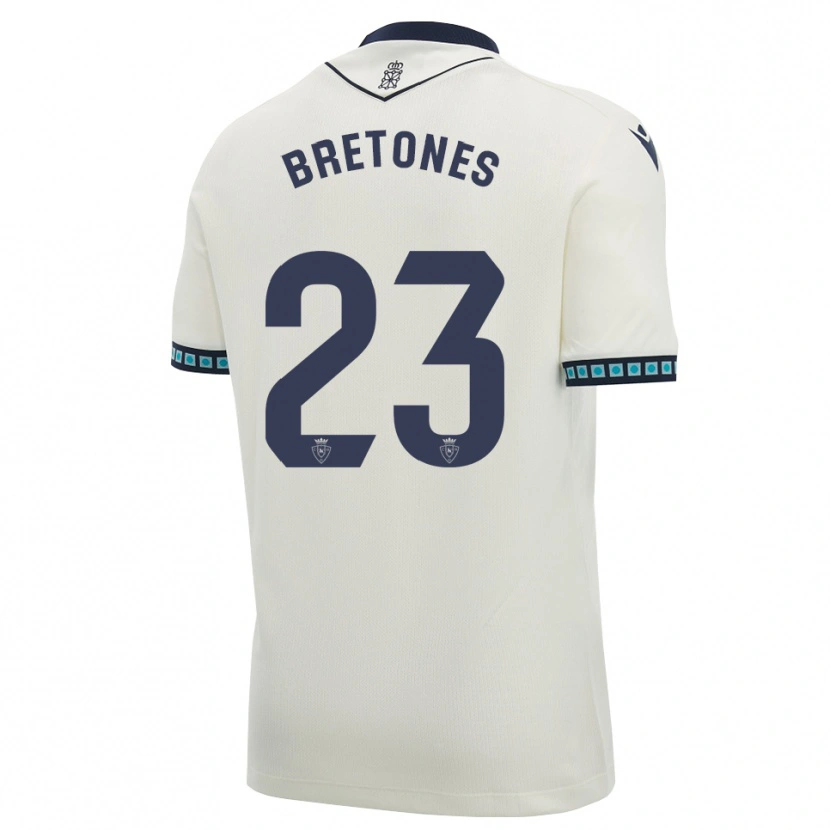 Danxen Donna Maglia Abel Bretones #23 Bianco Nero Azzurro Chiaro Kit Gara Away 2026/27 Maglietta