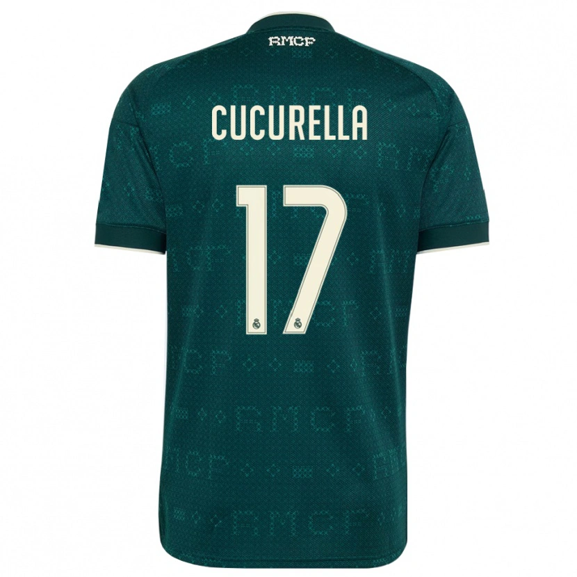 Danxen Donna Maglia Marc Cucurella #17 Grigio Ardesia Scuro Bianco Kit Gara Away 2026/27 Maglietta