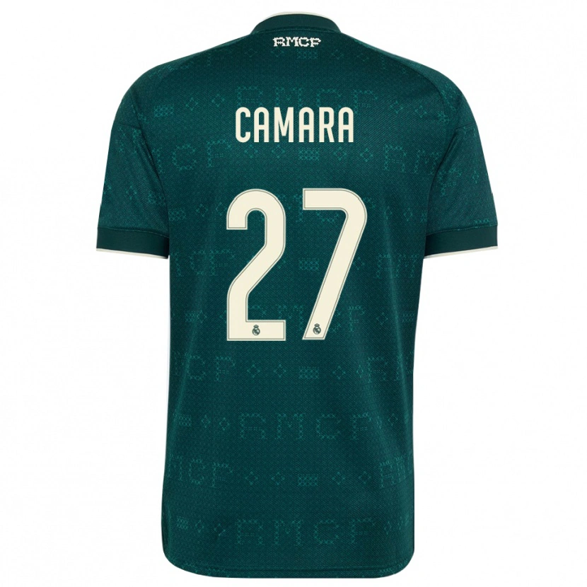 Danxen Donna Maglia Kalifa Camara #27 Grigio Ardesia Scuro Bianco Kit Gara Away 2026/27 Maglietta