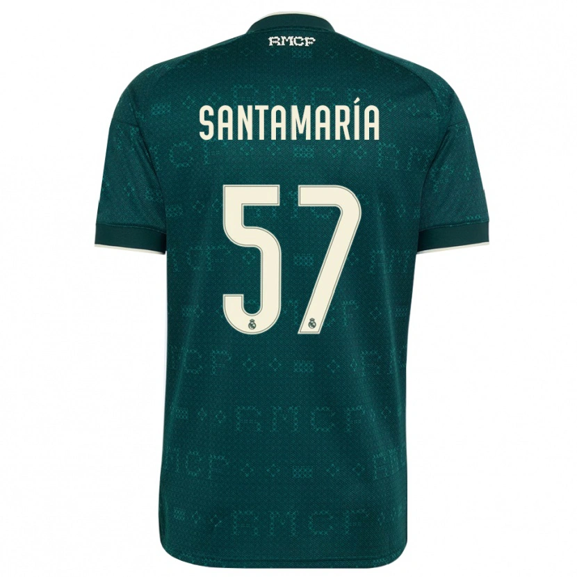Danxen Donna Maglia Fran Santamaría #57 Grigio Ardesia Scuro Bianco Kit Gara Away 2026/27 Maglietta