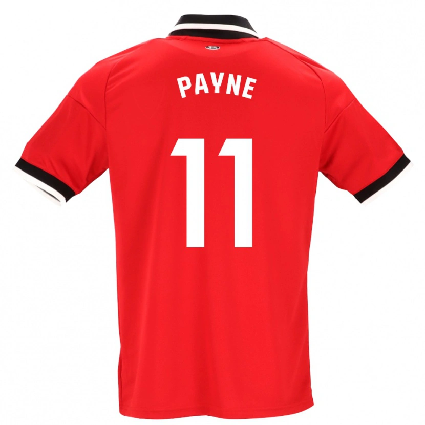 Danxen Donna Maglia Antionette Oyedupe Toni Payne #11 Nero Bianco Rosso Kit Gara Away 2026/27 Maglietta
