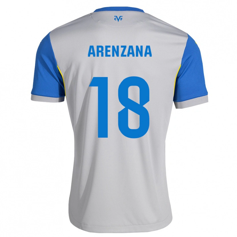 Danxen Donna Maglia Pablo Arenzana #18 Blu Schiarente Grigio Kit Gara Away 2026/27 Maglietta