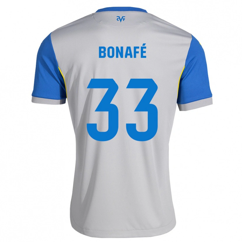 Danxen Donna Maglia César Bonafé #33 Blu Schiarente Grigio Kit Gara Away 2026/27 Maglietta