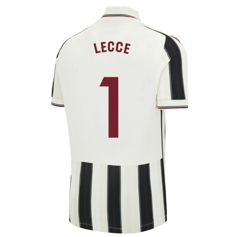 Danxen Donna Maglia João Pedro Lecce De Souza #1 Nero Bianco Rosso Kit Gara Away 2026/27 Maglietta