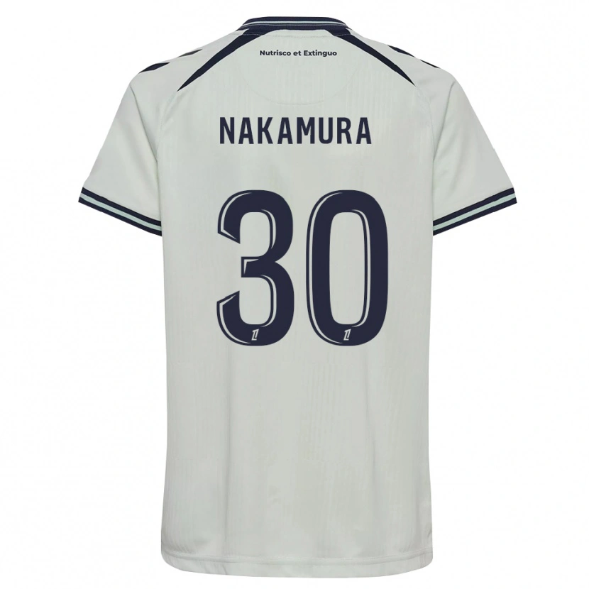 Danxen Donna Maglia Sota Nakamura #30 Blu Notte Bianco Kit Gara Away 2026/27 Maglietta
