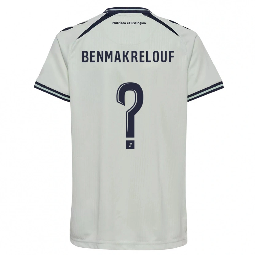 Danxen Donna Maglia Kwider Benmakrelouf #0 Blu Notte Bianco Kit Gara Away 2026/27 Maglietta