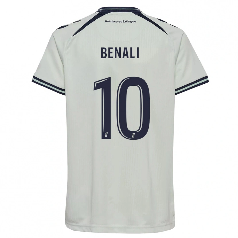 Danxen Donna Maglia Adam Benali #10 Blu Notte Bianco Kit Gara Away 2026/27 Maglietta