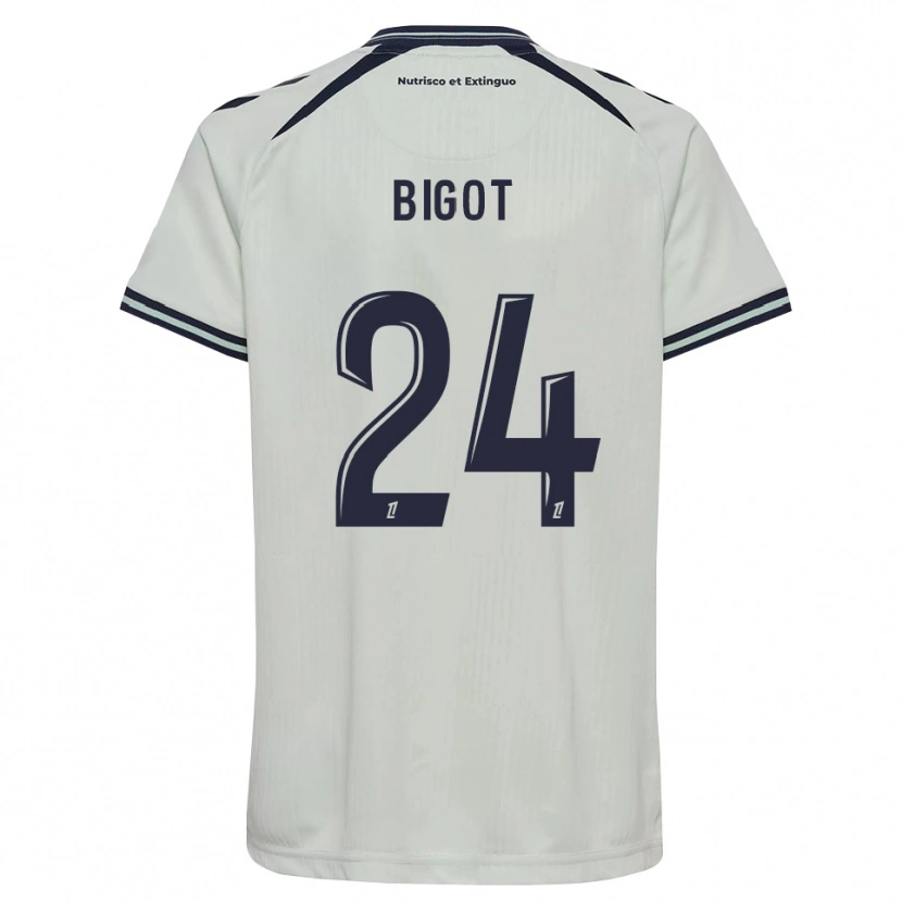 Danxen Donna Maglia Maureen Bigot #24 Blu Notte Bianco Kit Gara Away 2026/27 Maglietta
