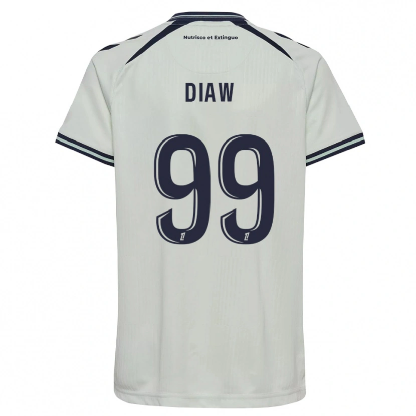 Danxen Donna Maglia Mory Diaw #99 Blu Notte Bianco Kit Gara Away 2026/27 Maglietta