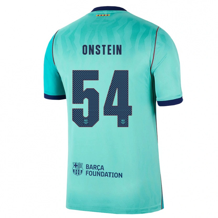 Danxen Donna Maglia Juwensley Onstein #54 Acquamarina Turchese Scuro Blu Reale Kit Gara Third 2026/27 Maglietta