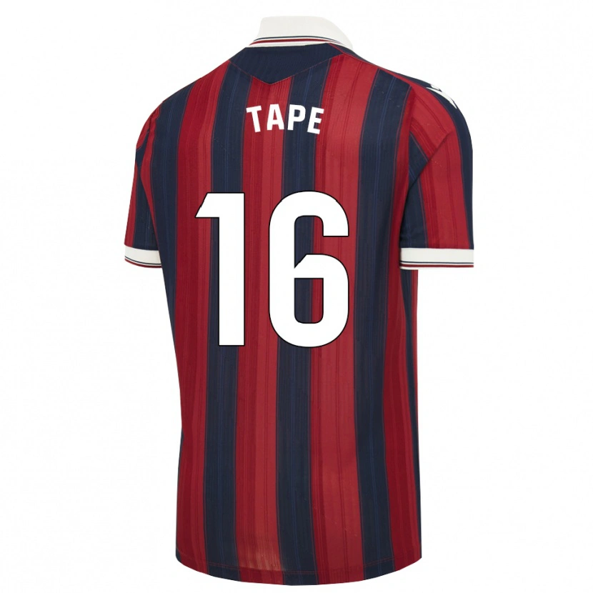 Danxen Donna Maglia Axel Tape #16 Blu Notte Rosso Kit Gara Home 2026/27 Maglietta