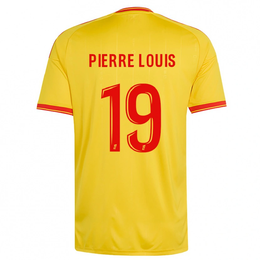 Danxen Bambino Maglia Dayana Pierre-Louis #19 Oro Arancio Rosso Kit Gara Home 2026/27 Maglietta