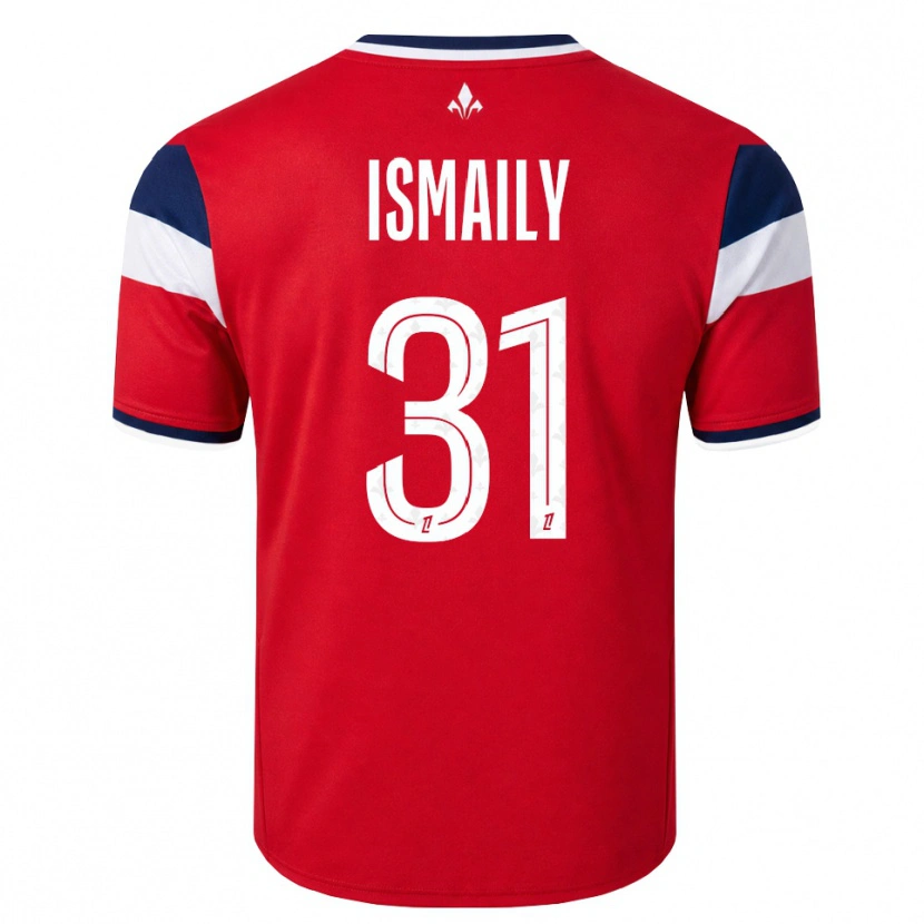 Danxen Bambino Maglia Ismaily #31 Rosso Bianco Blu Reale Kit Gara Home 2026/27 Maglietta