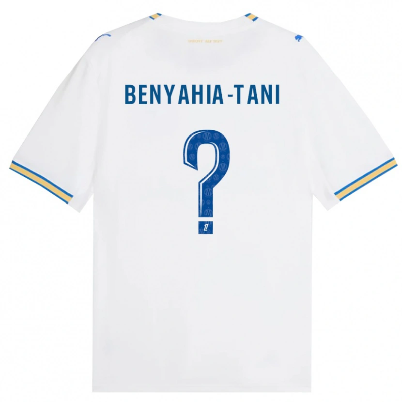Danxen Bambino Maglia Aylan Benyahia-Tani #0 Blu Schiarente Bianco Kit Gara Home 2026/27 Maglietta