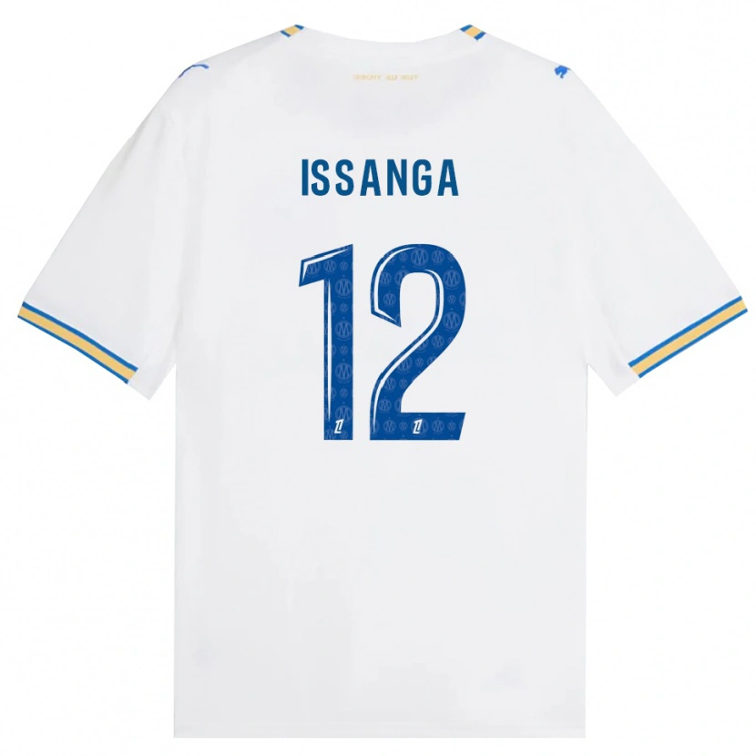 Danxen Bambino Maglia Alexandre Issanga #12 Blu Schiarente Bianco Kit Gara Home 2026/27 Maglietta