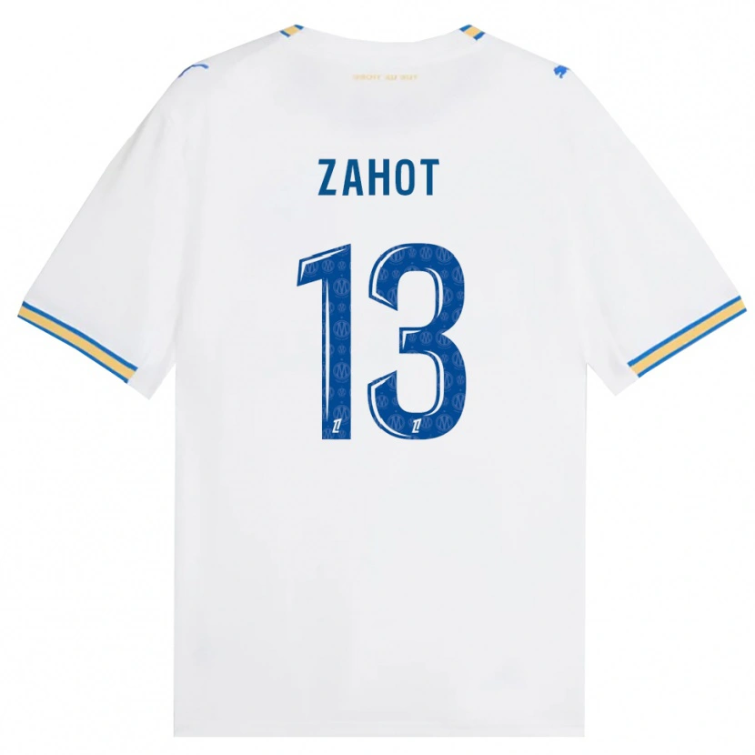 Danxen Bambino Maglia Sarah Zahot #13 Blu Schiarente Bianco Kit Gara Home 2026/27 Maglietta