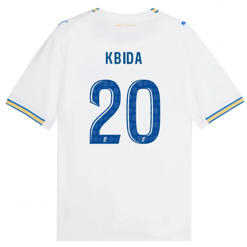 Danxen Bambino Maglia Inès Kbida #20 Blu Schiarente Bianco Kit Gara Home 2026/27 Maglietta