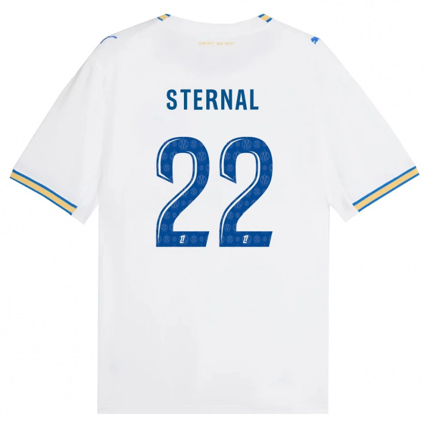 Danxen Bambino Maglia Enzo Sternal #22 Blu Schiarente Bianco Kit Gara Home 2026/27 Maglietta