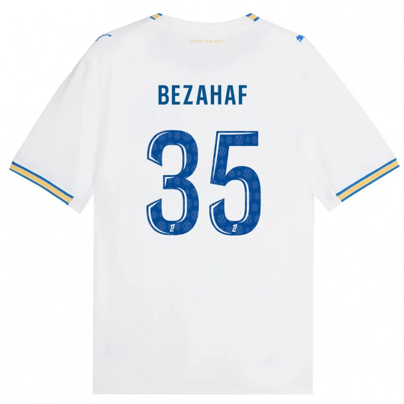 Danxen Bambino Maglia Kelyann Bezahaf #35 Blu Schiarente Bianco Kit Gara Home 2026/27 Maglietta
