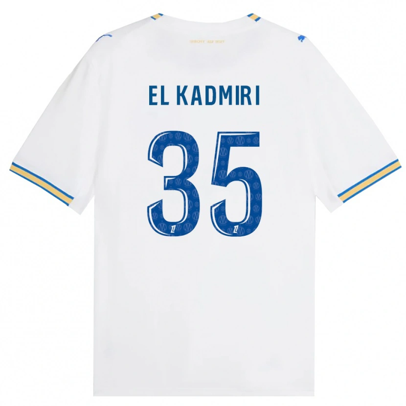 Danxen Bambino Maglia Ugo Kadmiri #35 Blu Schiarente Bianco Kit Gara Home 2026/27 Maglietta